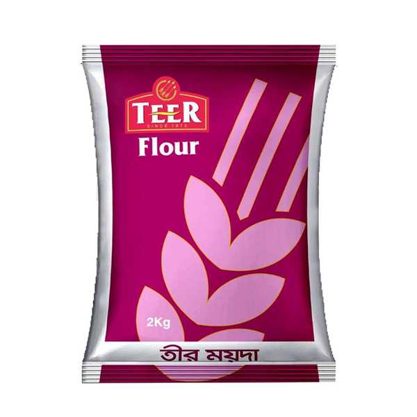 Teer Moyda 2 kg ( 1 bag -12 Packets ) - তীর ময়দা ২ কেজি 