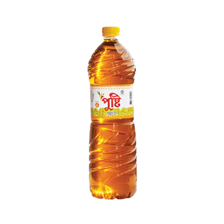 Pusti Mustard Oil 1 Ltr - পুষ্টি সরিষার তেল ১  লিটার 