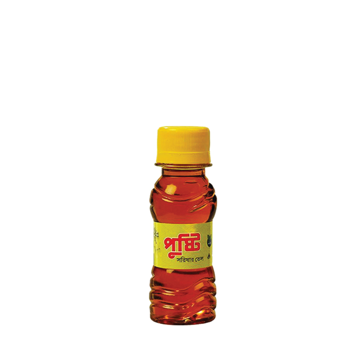 Pusti Mustard Oil 80 ml - পুষ্টি সরিষার তেল ৮০ মিলি 
